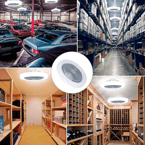 Ventilador Inteligente de LED 2 en 1 TurboMax™ - [SUPER POTENTE] 🌀⚡