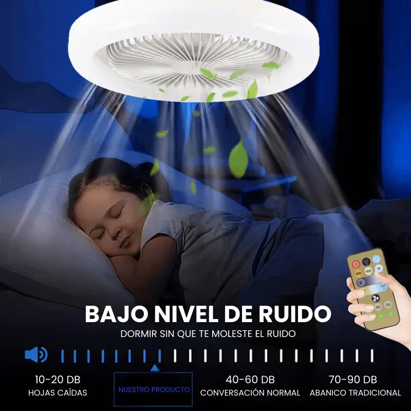 Ventilador Inteligente de LED 2 en 1 TurboMax™ - [SUPER POTENTE] 🌀⚡